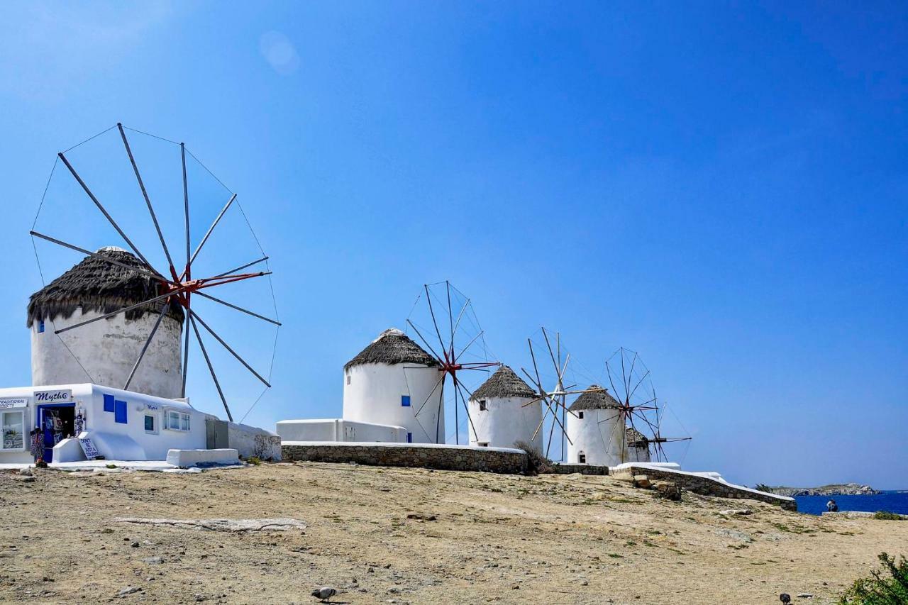 Апартаменты Elia Mykonos Collection Экстерьер фото